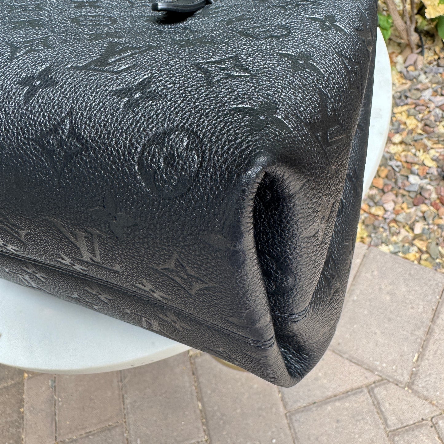 Louis Vuitton Babylone MM Empreinte Leather Tote