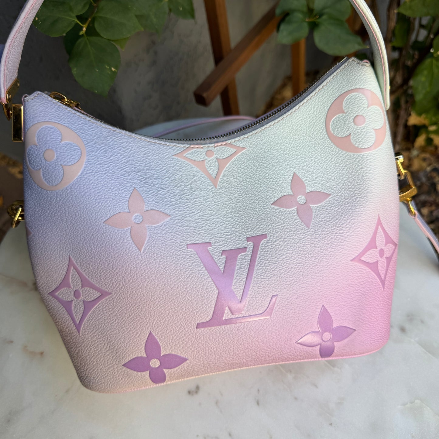 Louis Vuitton Marshmallow Spring in the City Hobo