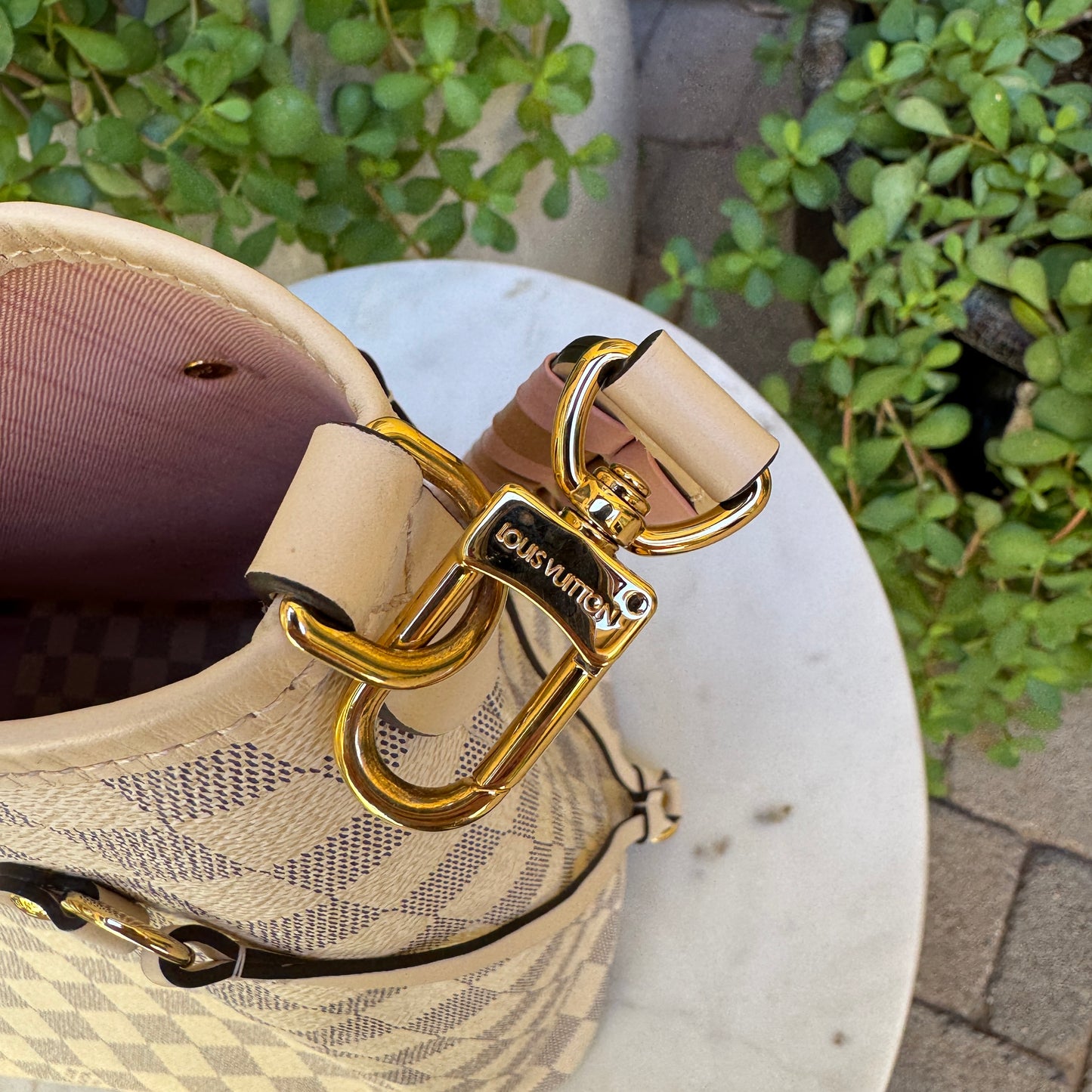 Louis Vuitton Braided Damier Azur Neverfull MM