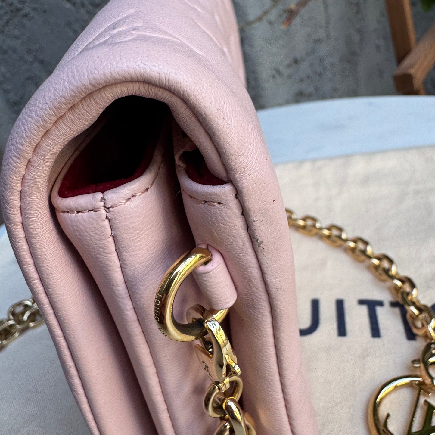 Louis Vuitton Empreinte Pochette Coussin Crossbody