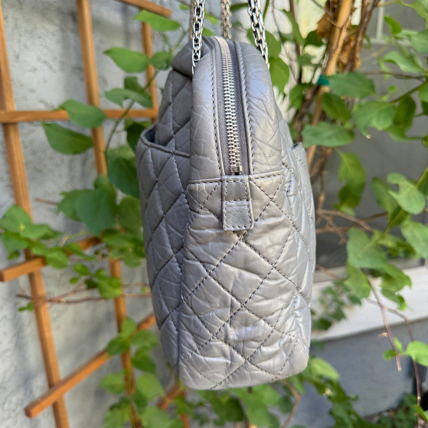 Chanel Quilted Aged Calfskin Large Reissue Camera Bag