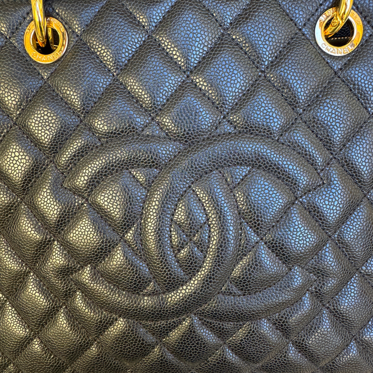 Chanel Classic Vintage Jumbo Caviar Single Flap