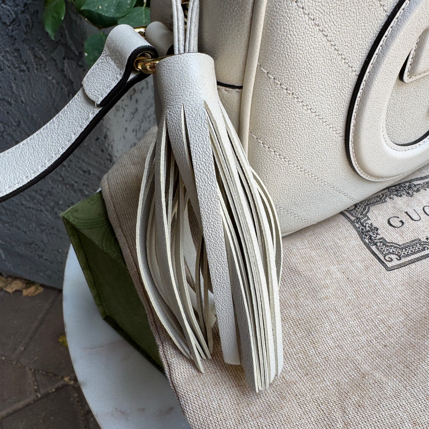 Gucci Blondie Small Leather Camera Bag Crossbody