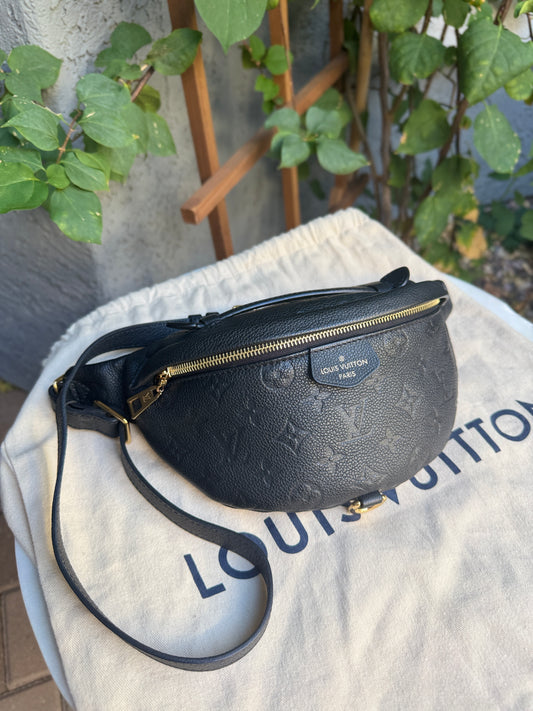 Louis Vuitton Monogram Empreinte Leather Bumbag