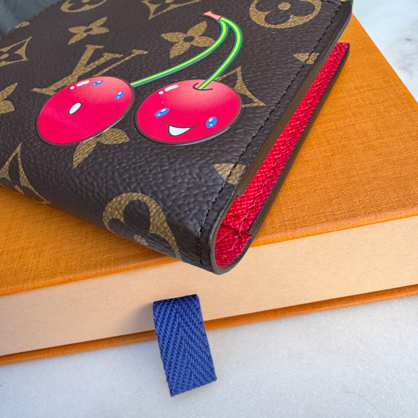 Louis Vuitton x Takashi Murakami Monogram Cerises Lisa Wallet