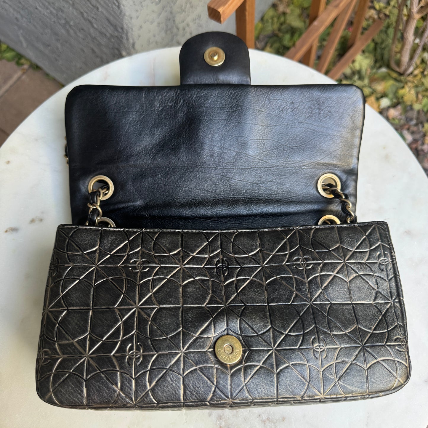 Chanel Calfskin Quilted Paris-Moscou Moujik Single Flap Bag