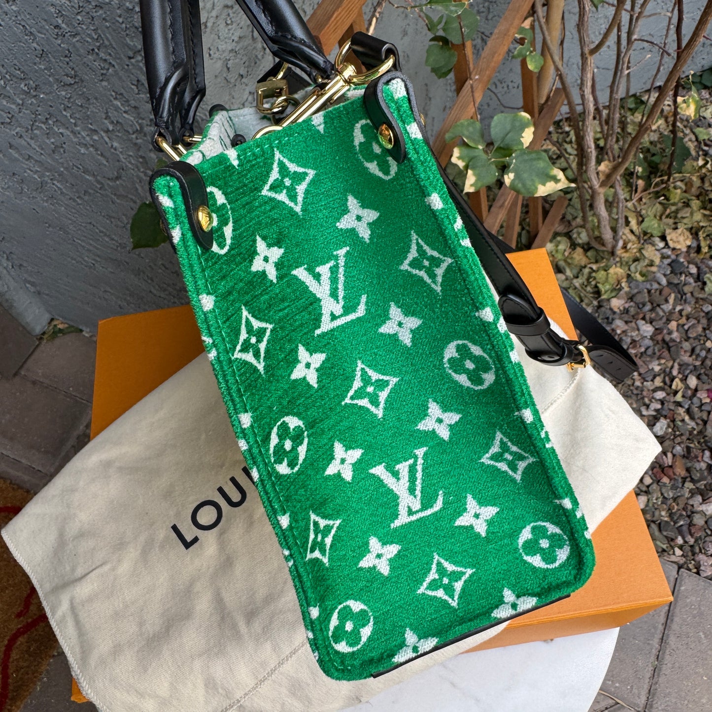 Louis Vuitton Monogram Velvet OnTheGo PM