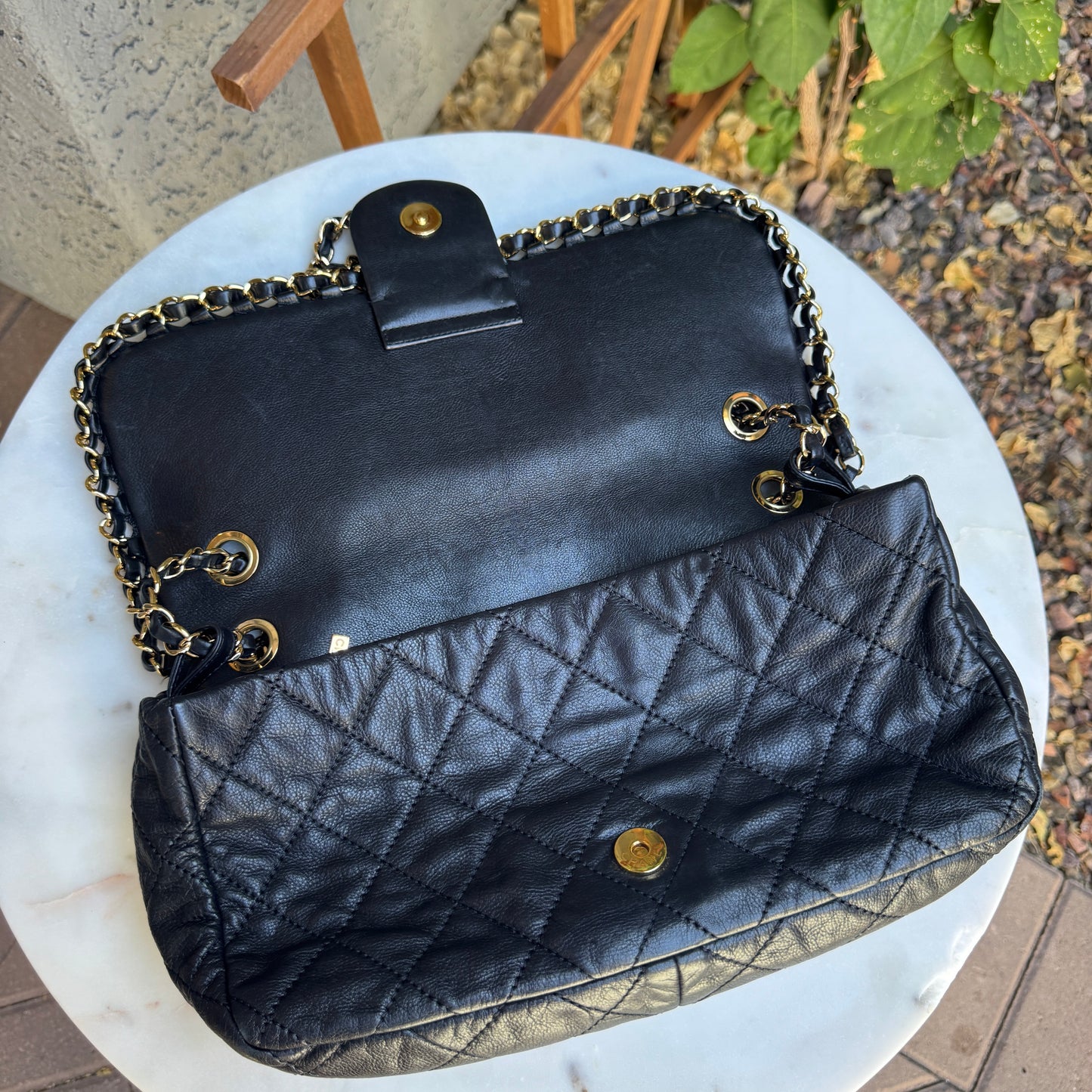 Chanel Chain Me Medium Single Flap Shoulder Bag