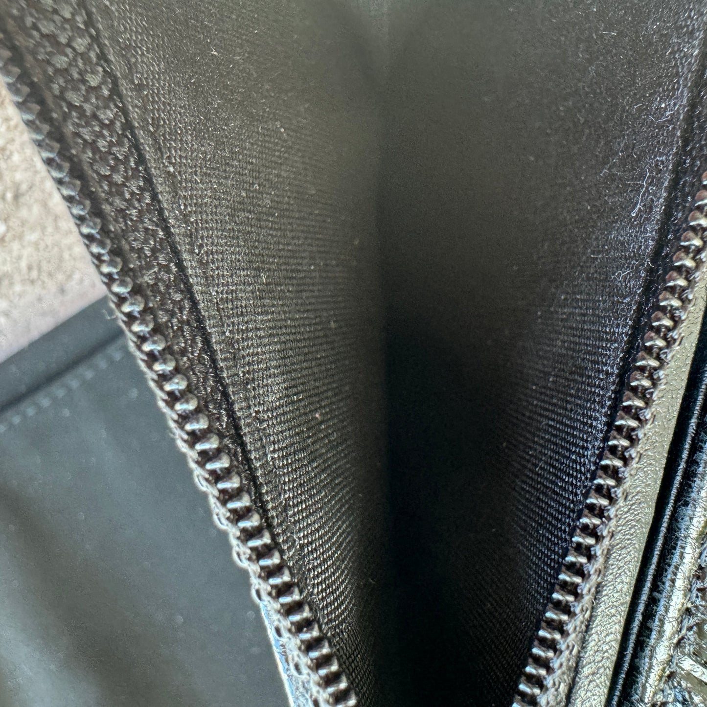 Chanel Camellia Caviar Leather Compact Wallet