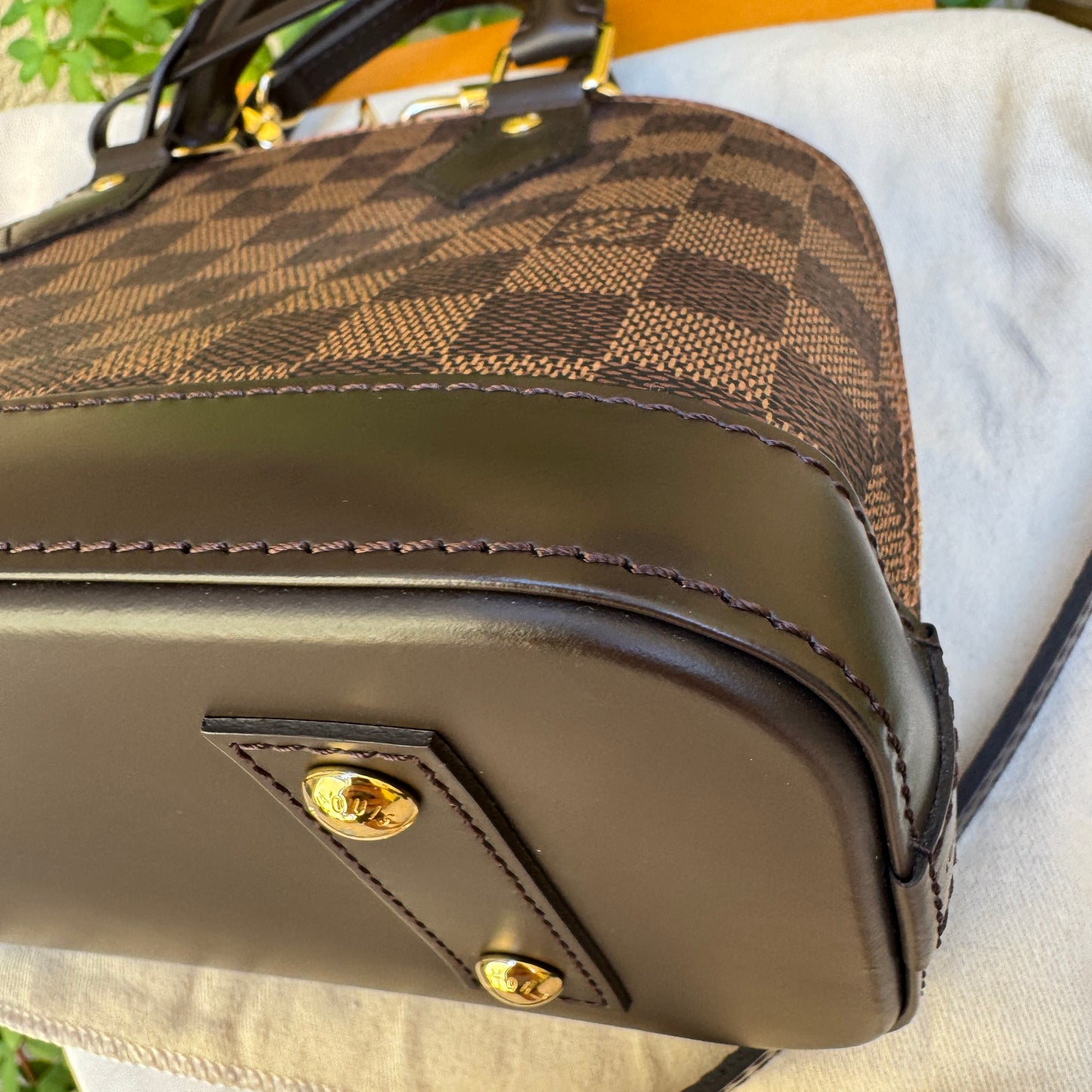 Louis Vuitton Damier Ebene Alma BB
