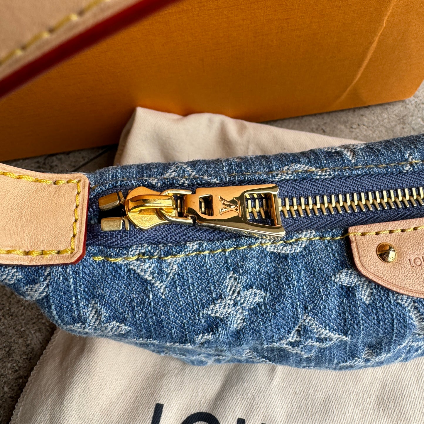 Louis Vuitton Monogram Denim Hills Pochette