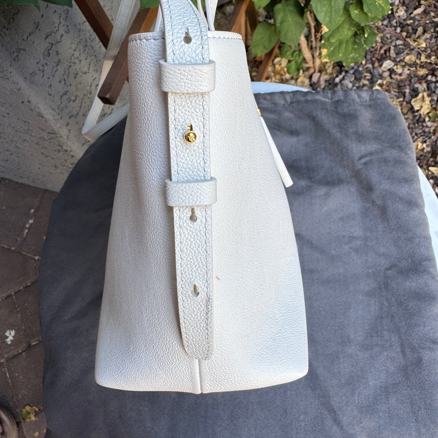 Tom Ford Grained Calfskin Mini TF East West Crossbody Tote