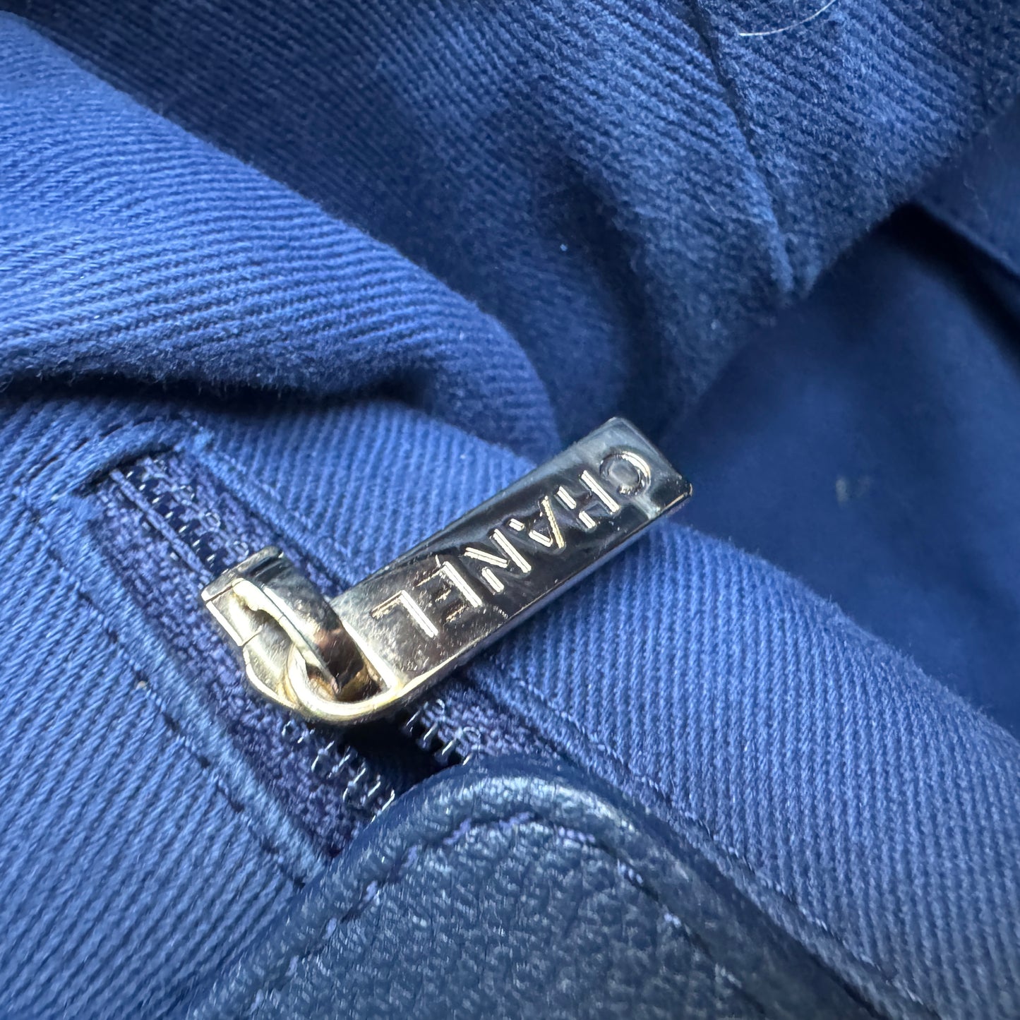 Chanel Calfskin & Caviar Daily Round Tote