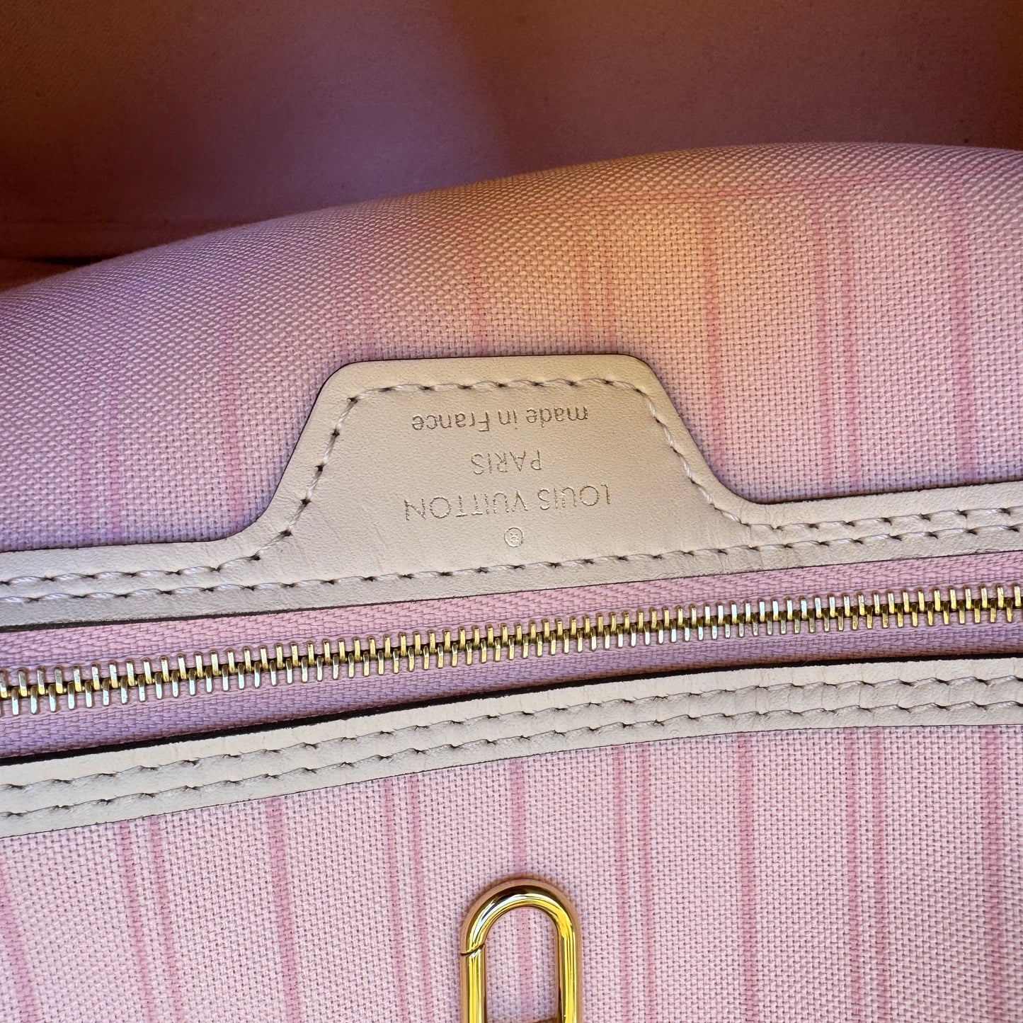 Louis Vuitton Braided Damier Azur Neverfull MM