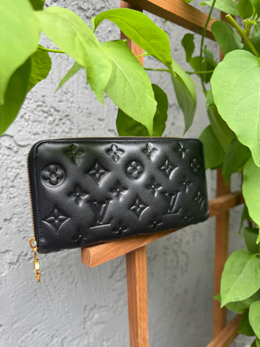 Louis Vuitton Coussin Empreinte Monogram Leather Zippy Wallet