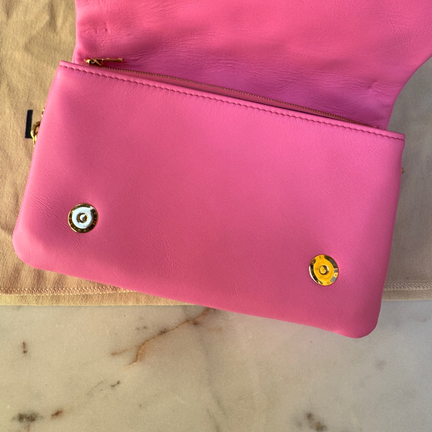 Louis Vuitton Monogram Lambskin Vuittamins Pochette Coussin