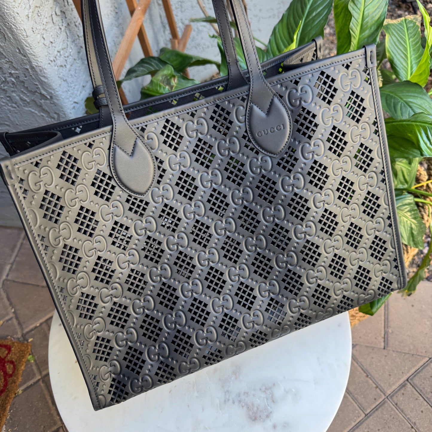 Gucci Ophidia Perforated Tote Bag