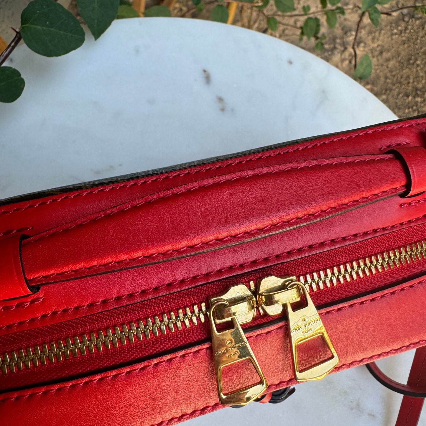 Louis Vuitton Monogram Saintonge Coquelicot Crossbody