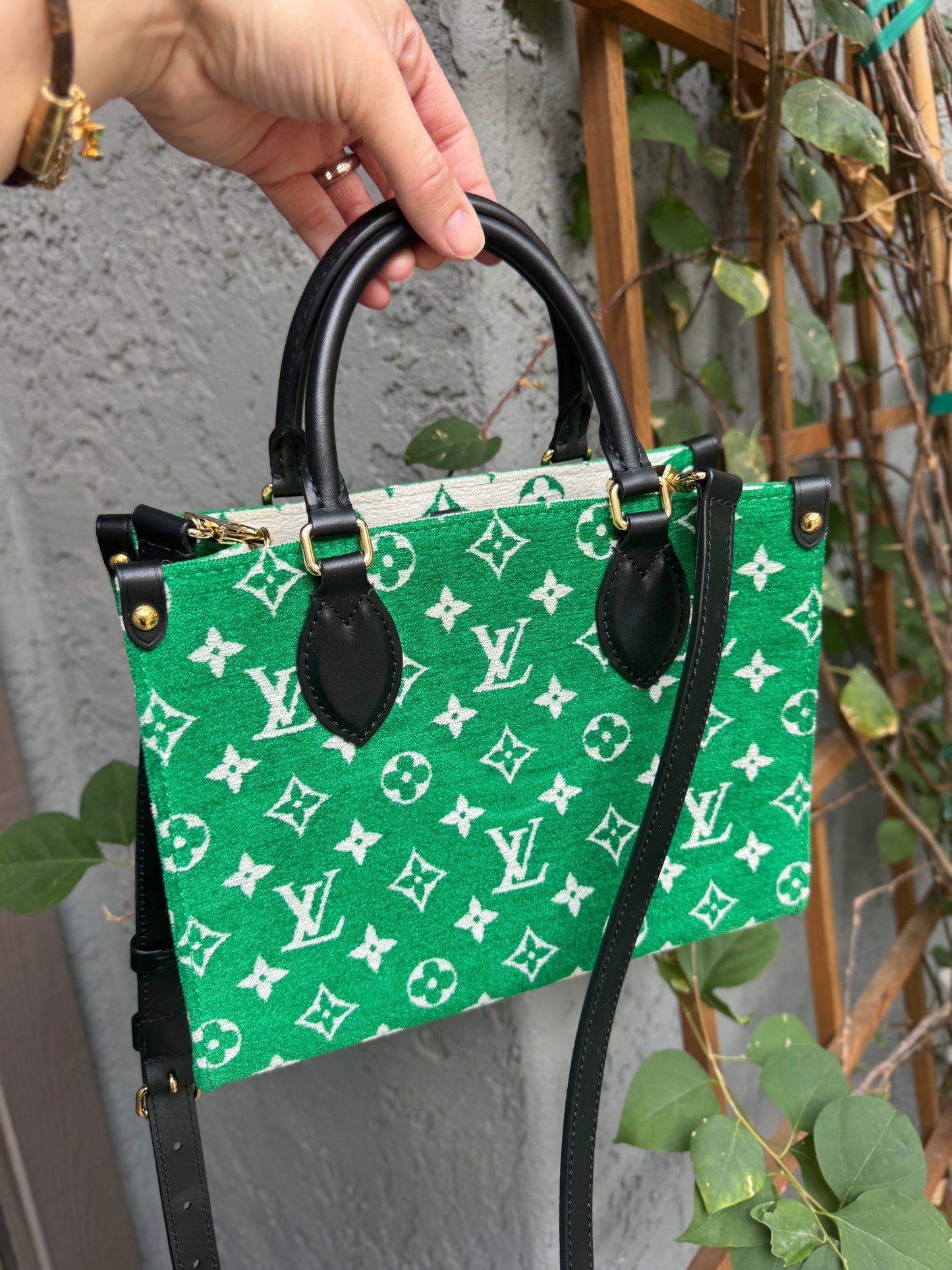 Louis Vuitton Monogram Velvet OnTheGo PM