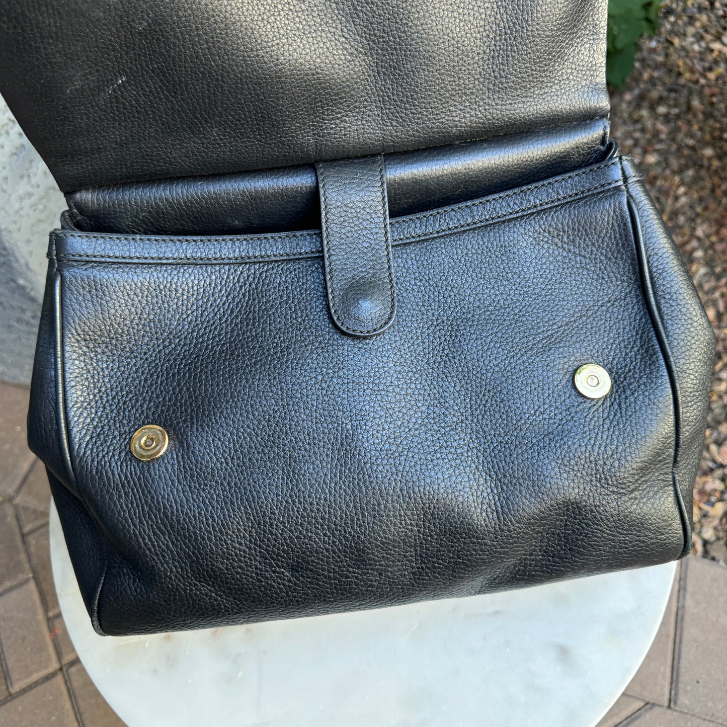 Dolce & Gabbana Large Leather Sicily Shoulder Bag