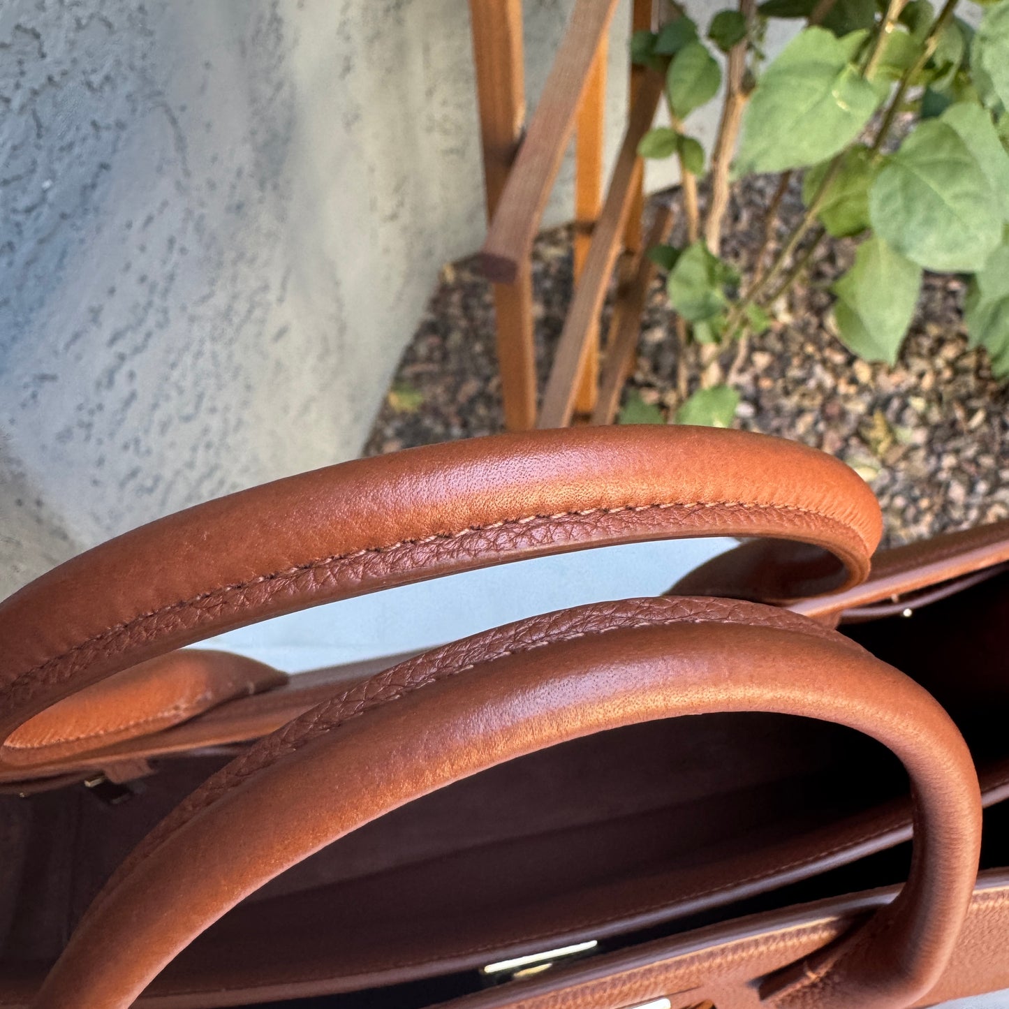 Salvatore Ferragamo Studio Soft Leather Top Handle Bag