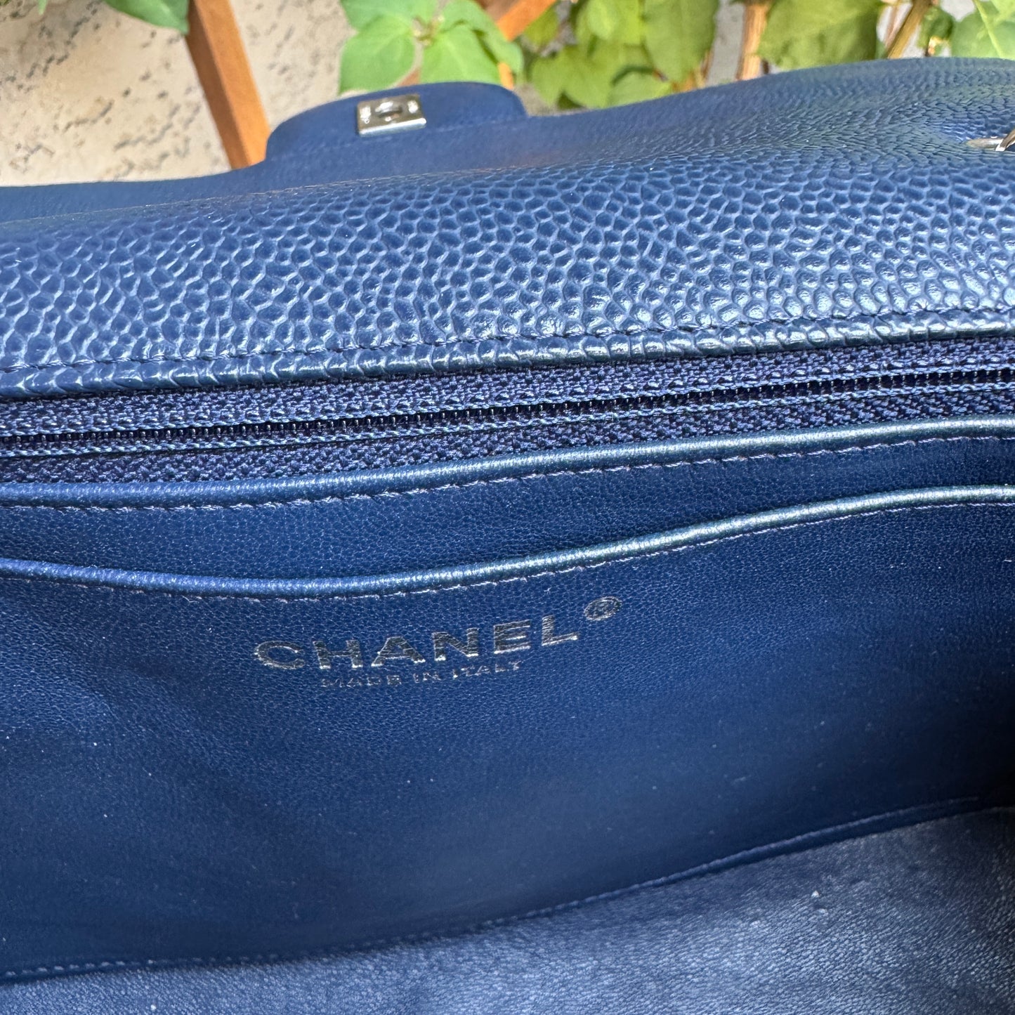 Chanel Jumbo Classic Single Flap Caviar Leather Shoulder Bag