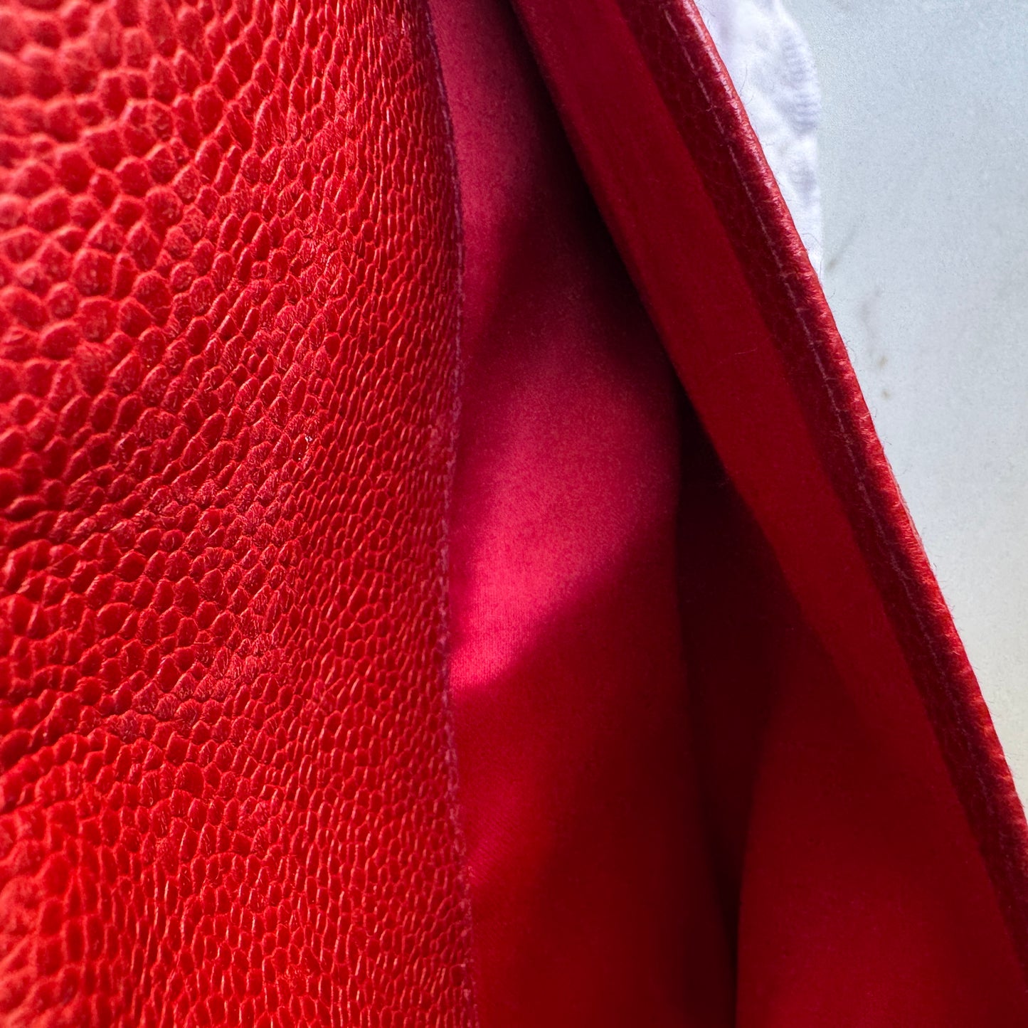 Chanel Caviar Leather Camera CC Vintage Flap Crossbody