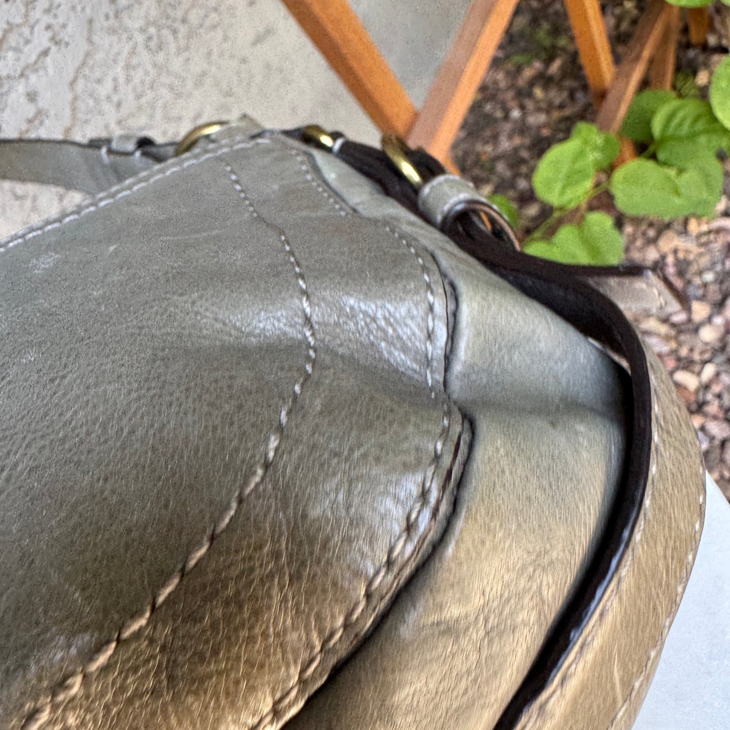Coach Leather Legacy Garcia Hobo Shoulder Bag