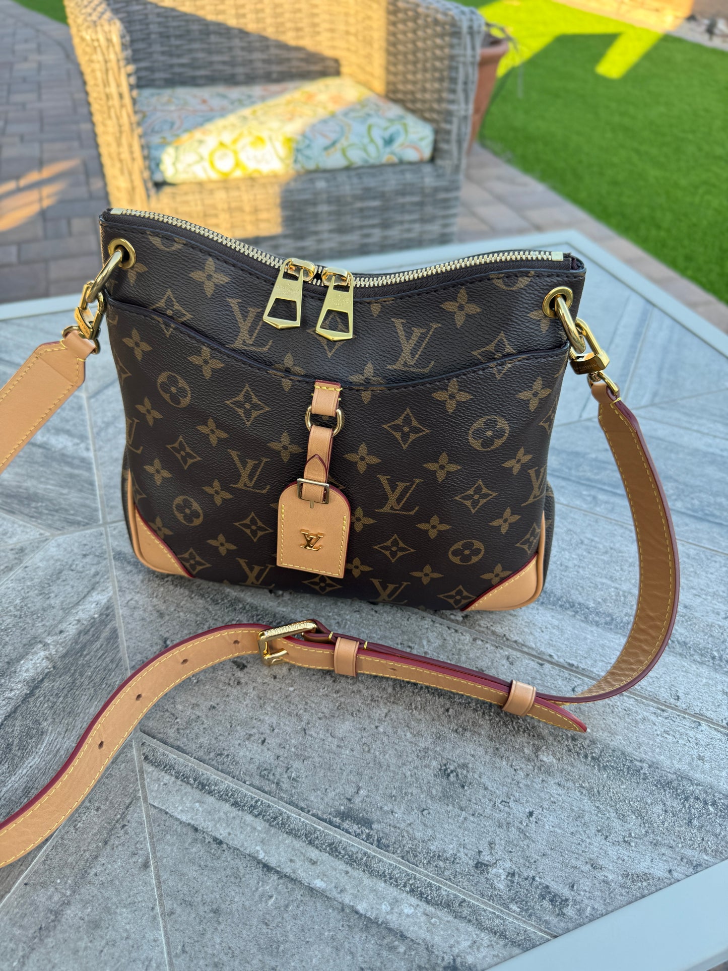 Louis Vuitton Monogram Odeon PM NM Crossbody
