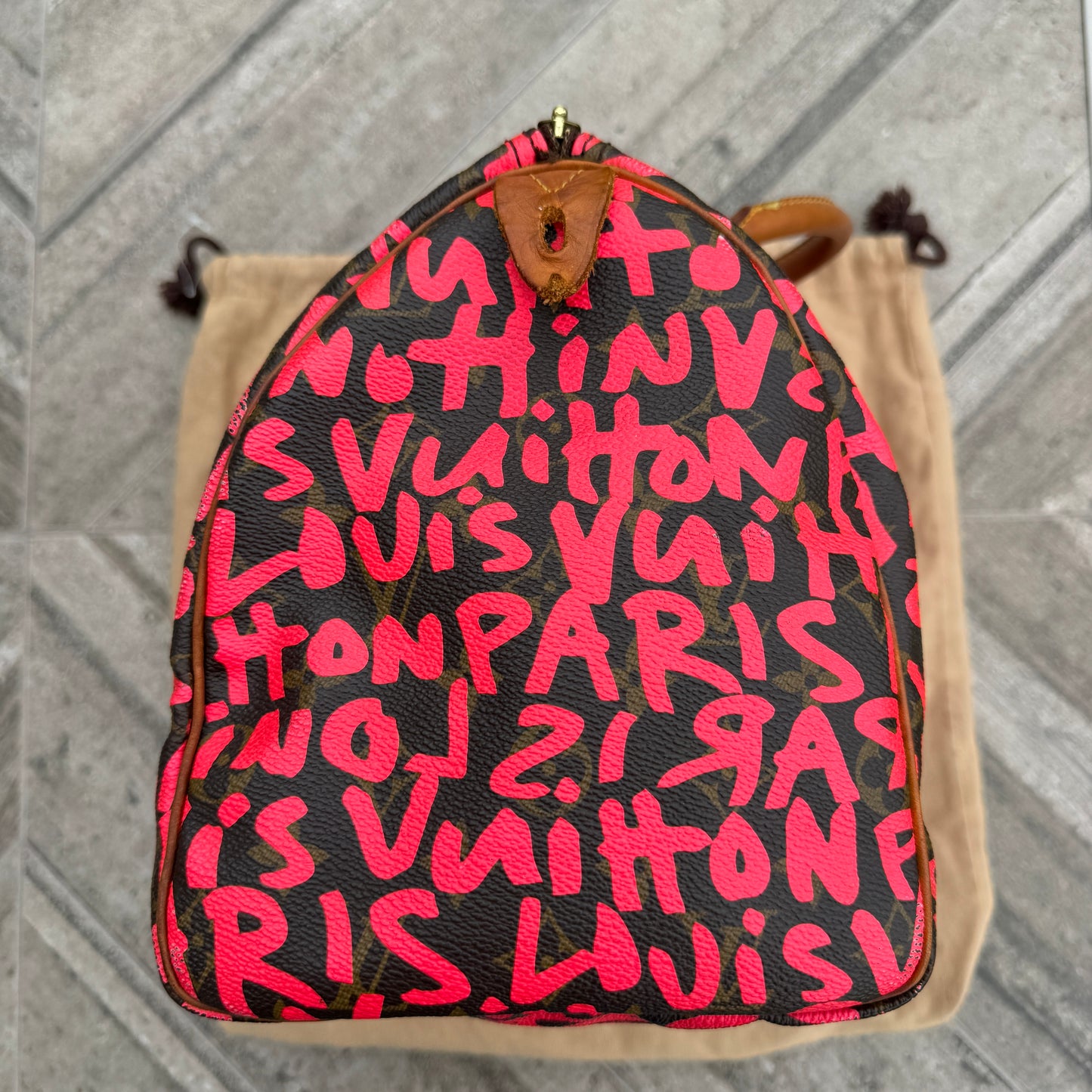 Louis Vuitton Graffiti Monogram Speedy 30