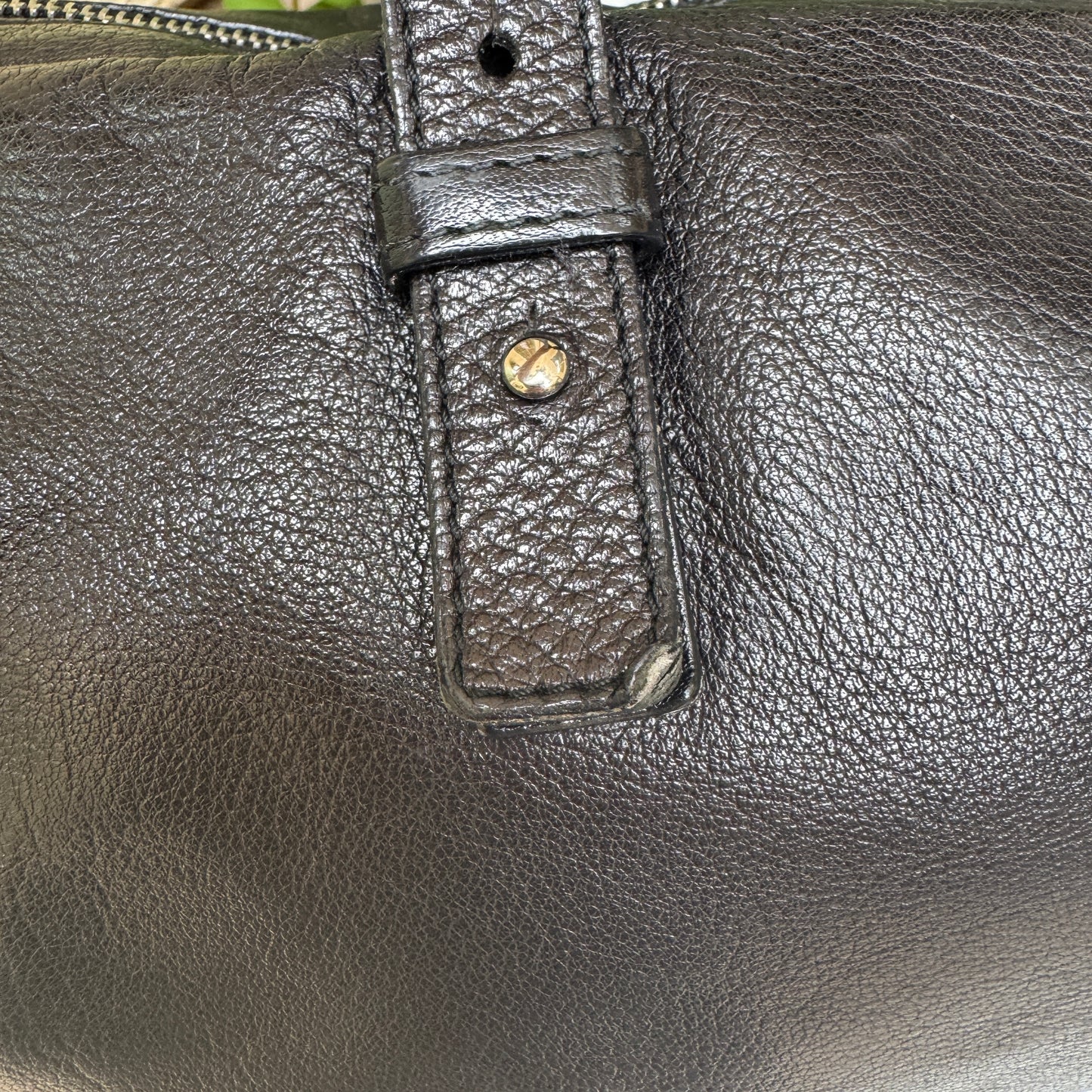 Yves Saint Laurent Studded Vintage Rive Gauche Satchel
