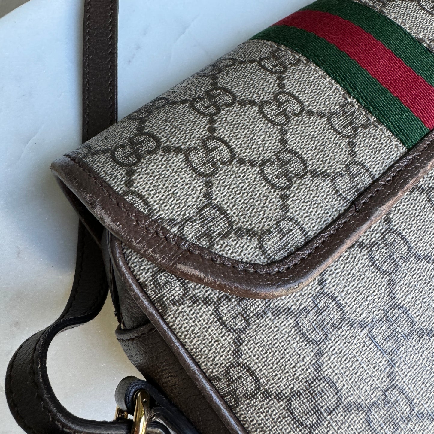 Gucci Monogram Ophidia Small Crossbody