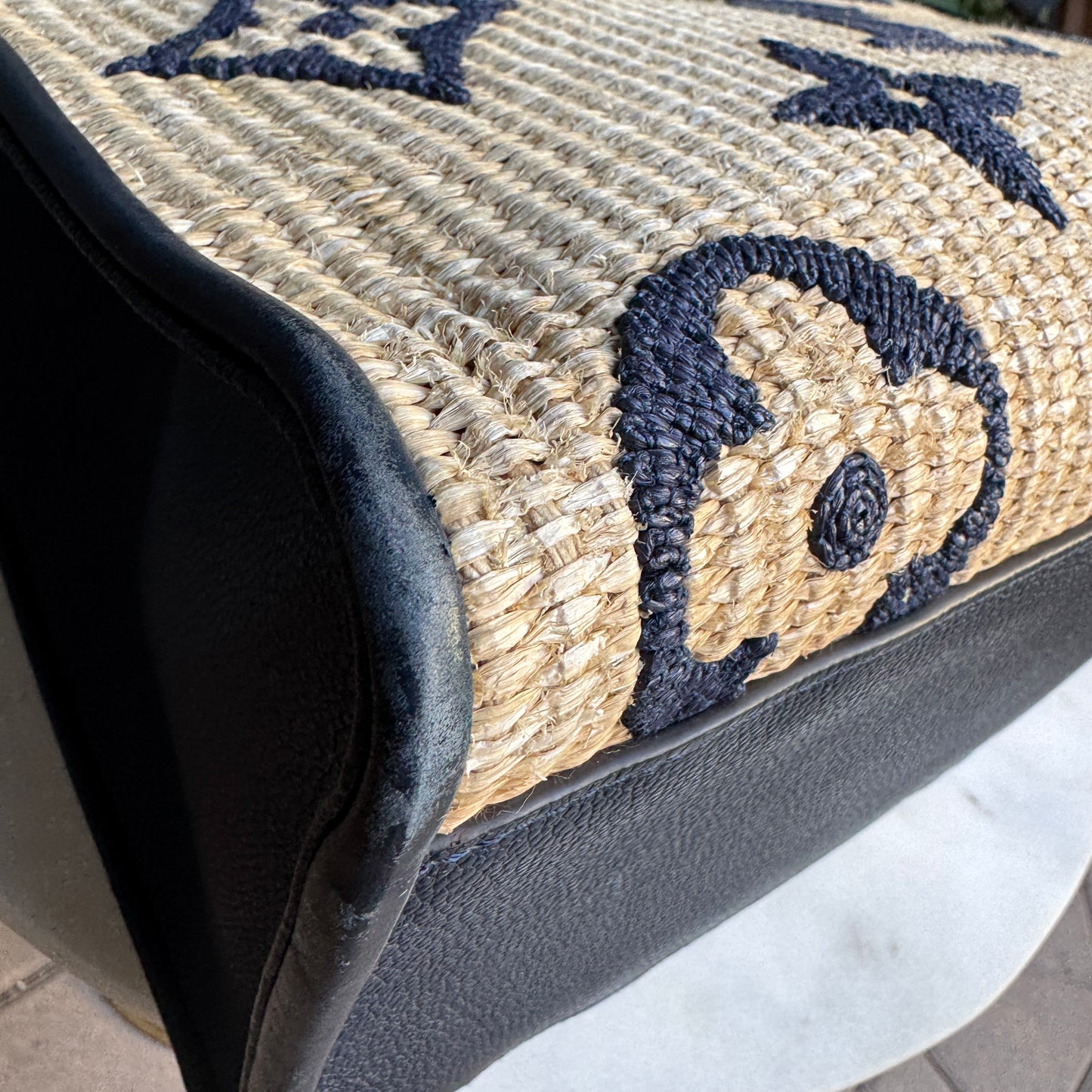 Louis Vuitton Monogram Giant Raffia OnTheGo MM