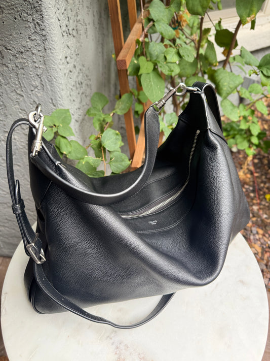 Celine Large Romy Leather Shoulder Bag