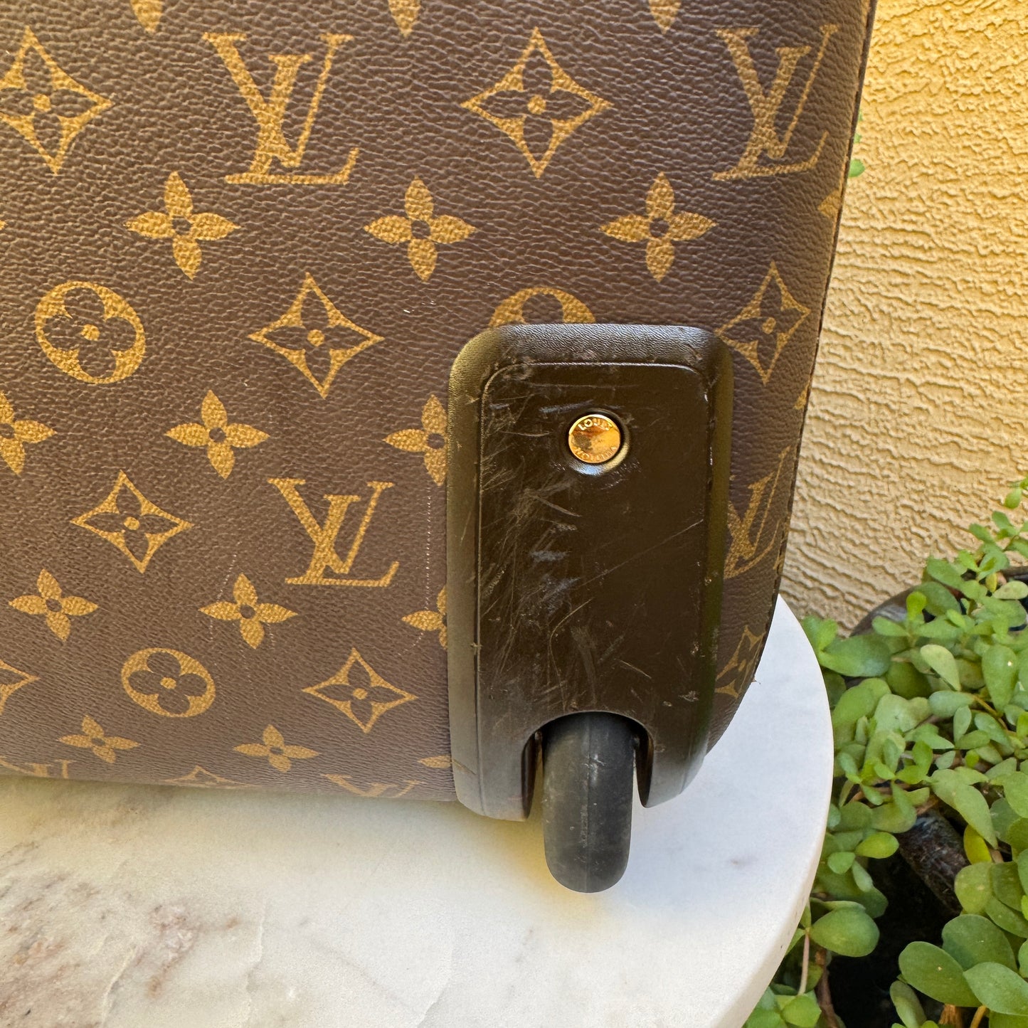 Louis Vuitton Monogram Jungle Dots Pégase Légère 55 Suitcase