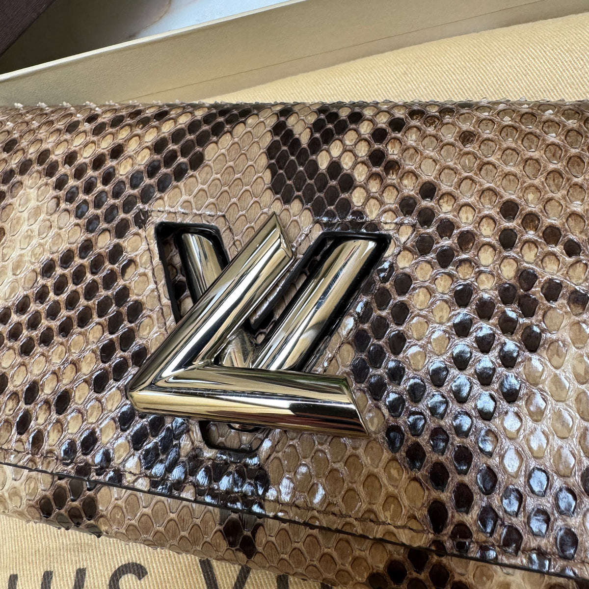 Louis Vuitton Python Twist Wallet