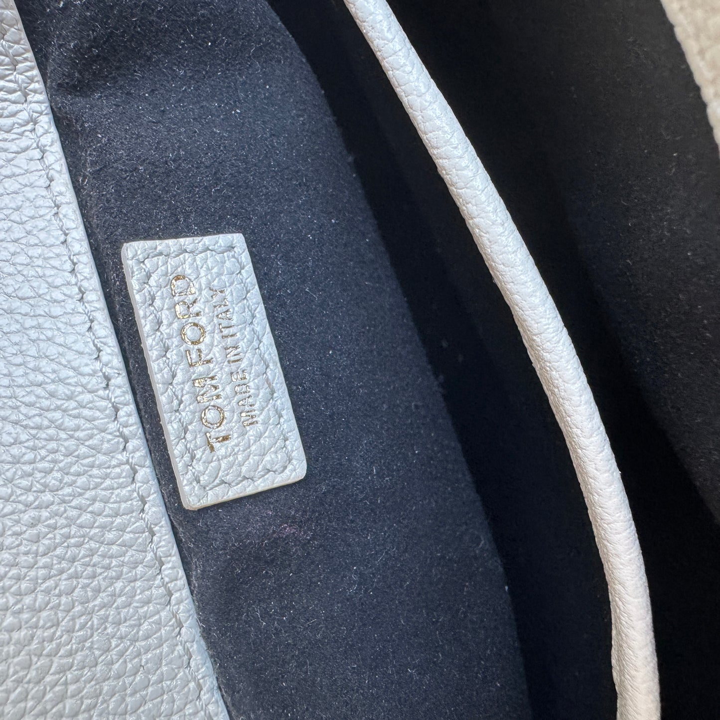 Tom Ford Grained Calfskin Mini TF East West Crossbody Tote