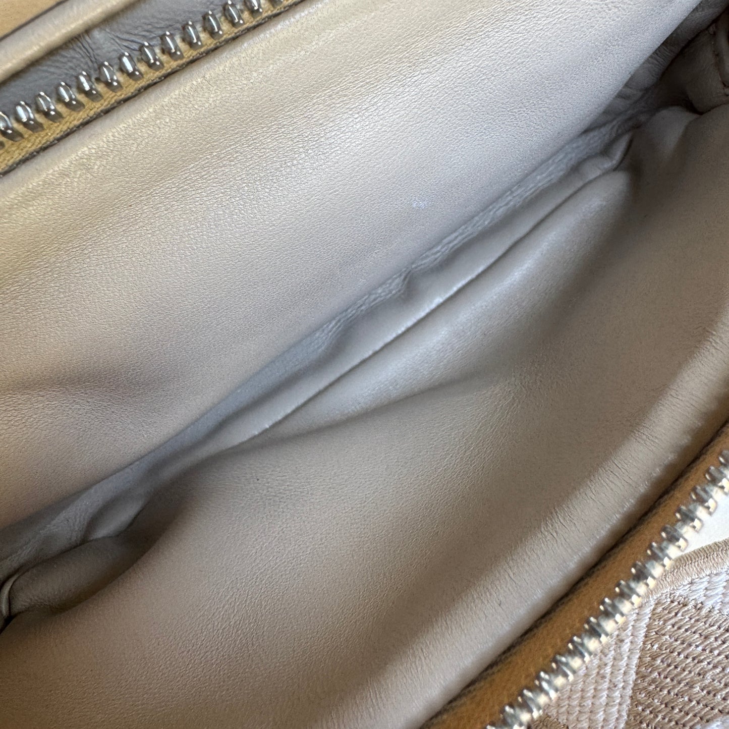 Prada Nappa Antique Leather Multi Pocket Crossbody