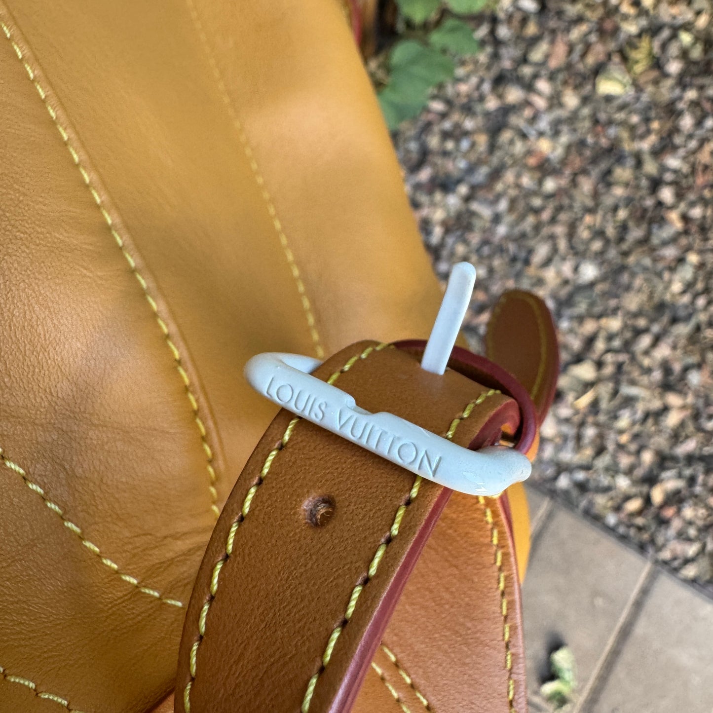 Louis Vuitton x Virgil Abloh Vachetta Leather Christopher Backpack GM