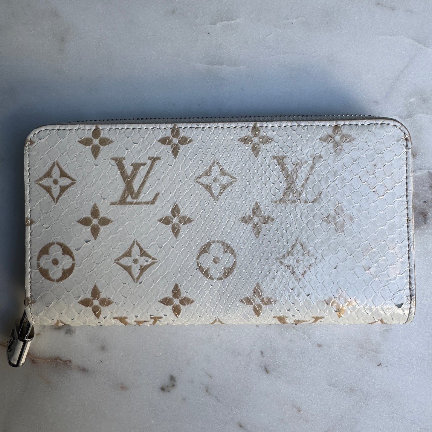 Louis Vuitton Python Zippy Wallet