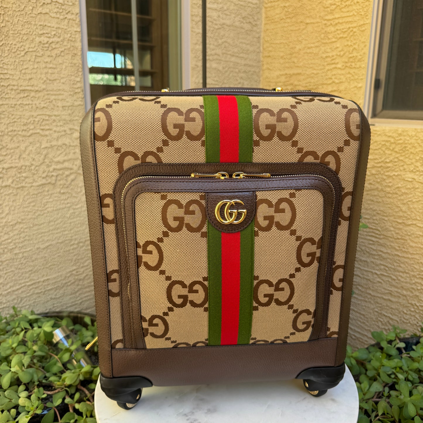 Gucci Jumbo GG Savoy Cabin Trolley Suitcase