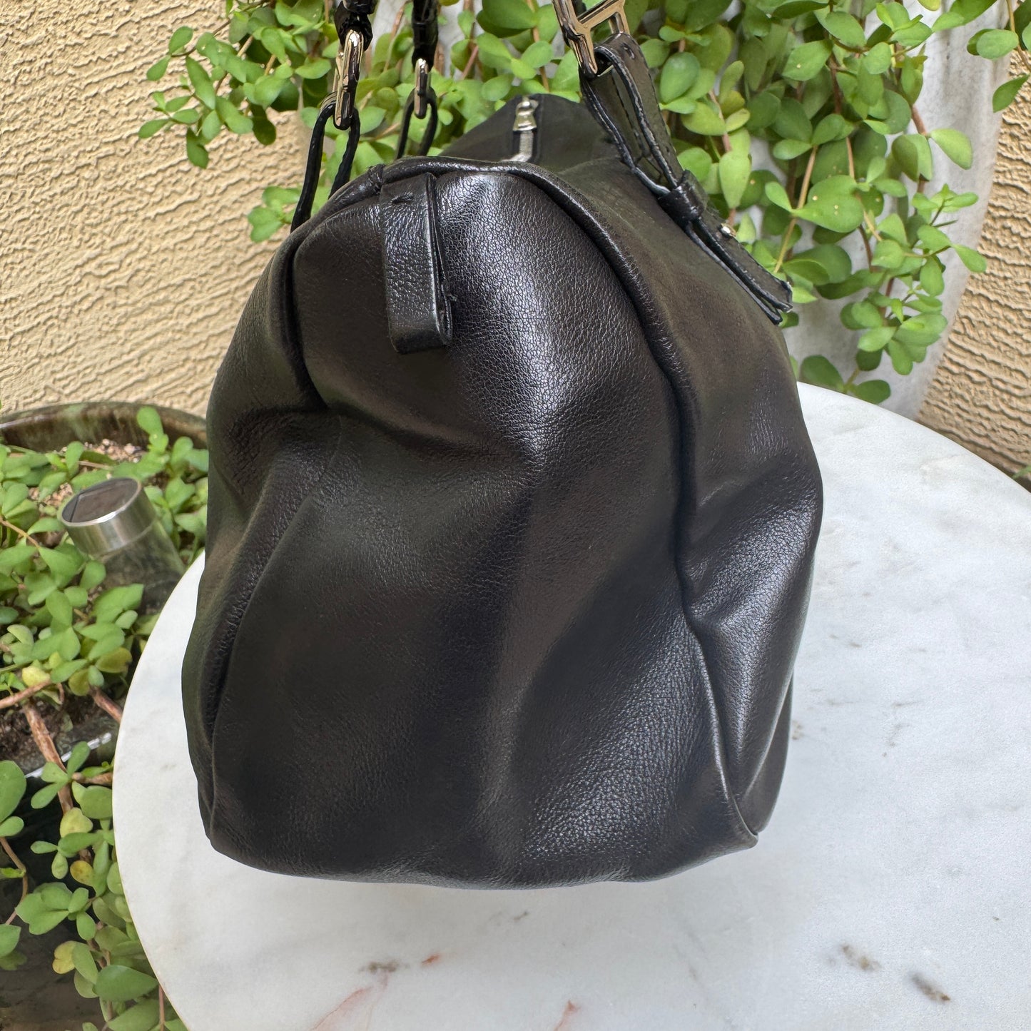 Yves Saint Laurent Studded Vintage Rive Gauche Satchel