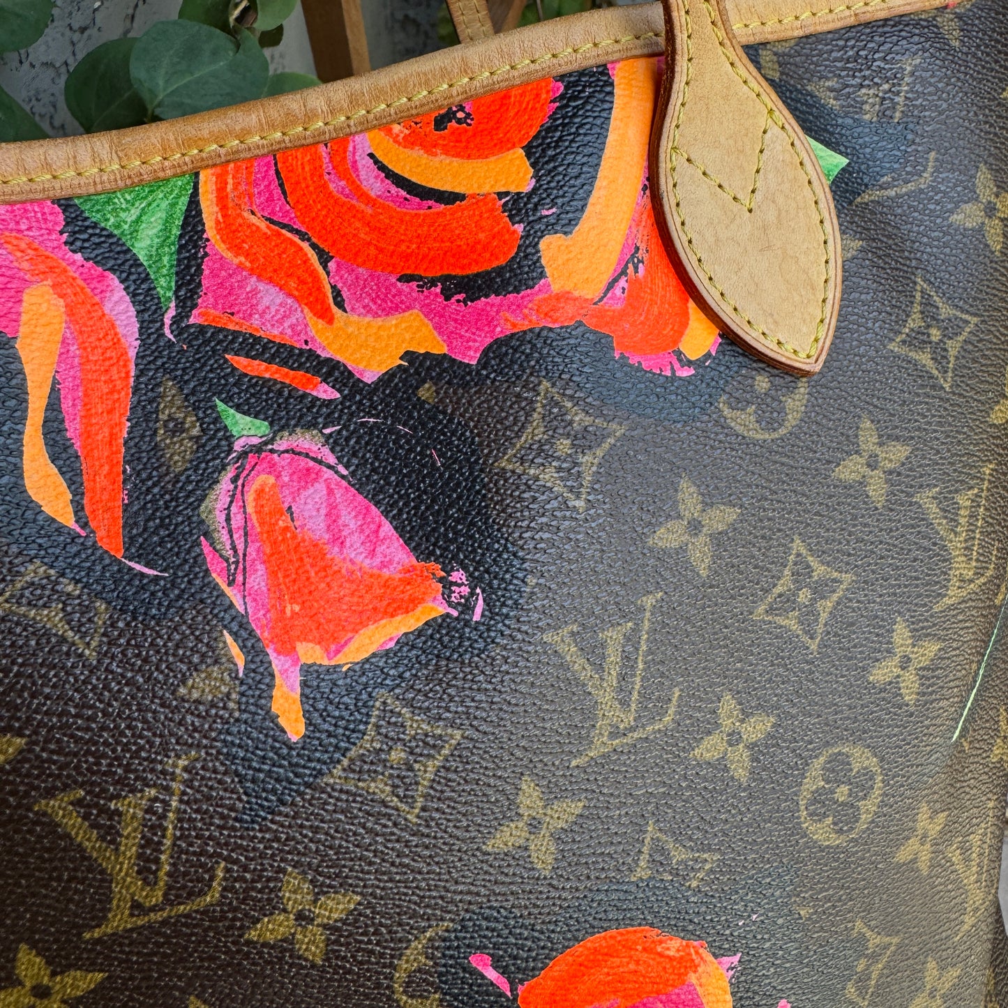Louis Vuitton x Stephen Sprouse Rose Monogram Neverfull MM Tote