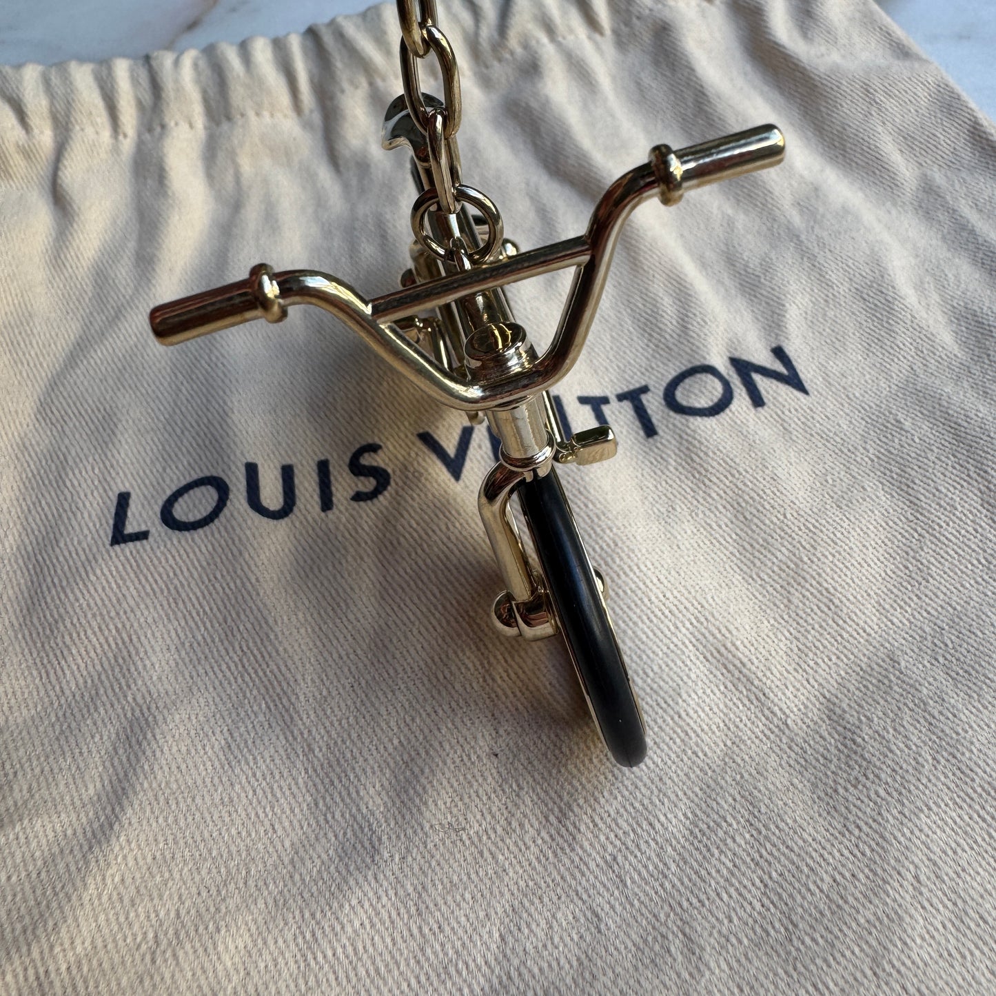 Louis Vuitton x Tyler the Creator Monogram Bike Bag Charm