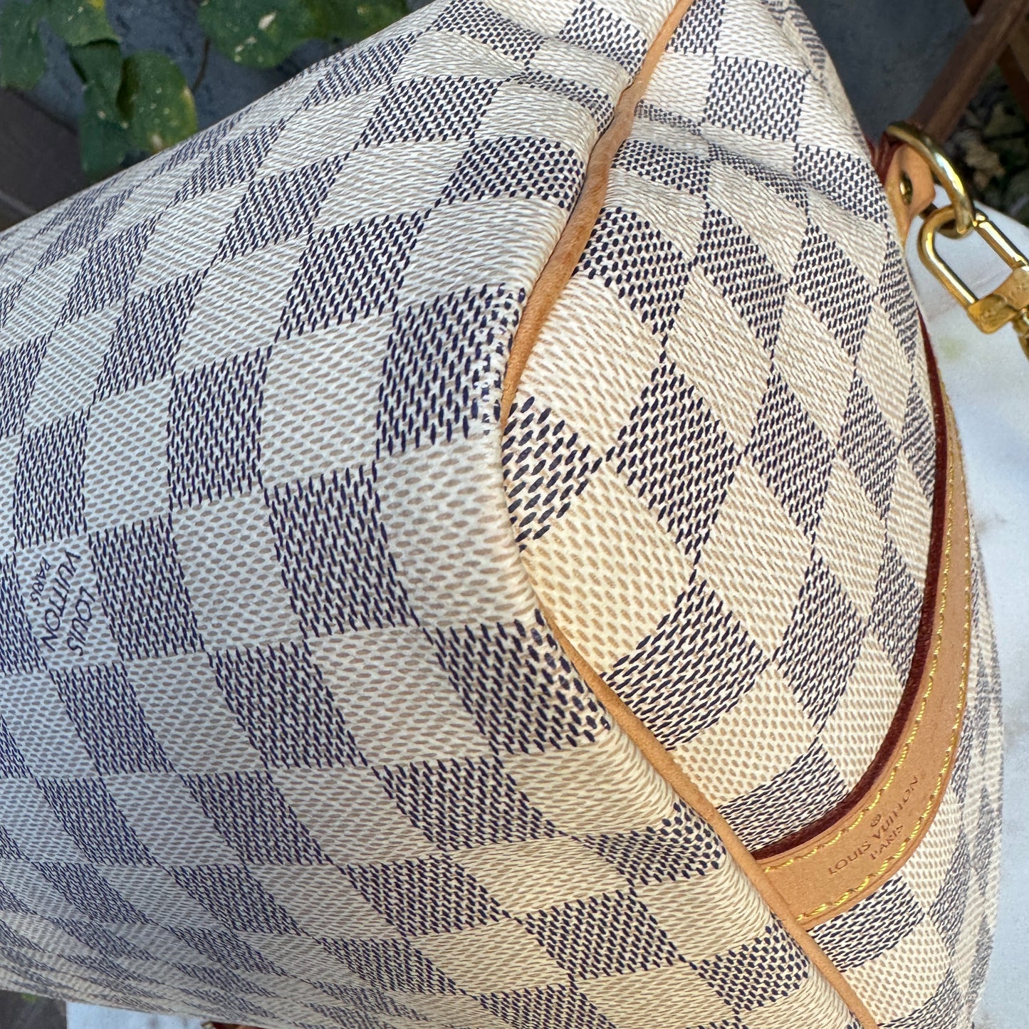 Louis Vuitton Damier Azur Speedy 30 Bandouliere