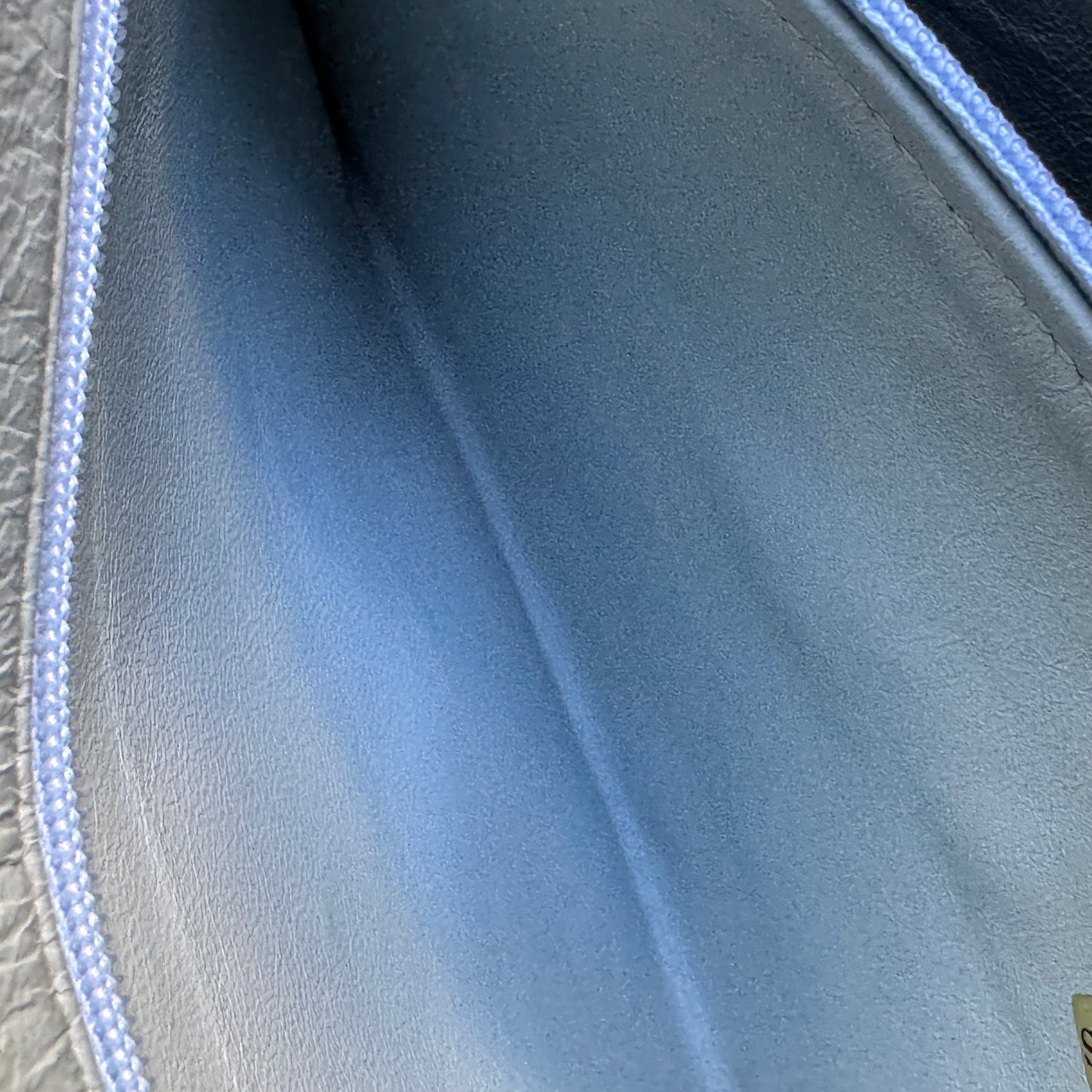 Chanel Vintage Suede Quilted Camera Shoulder Bag