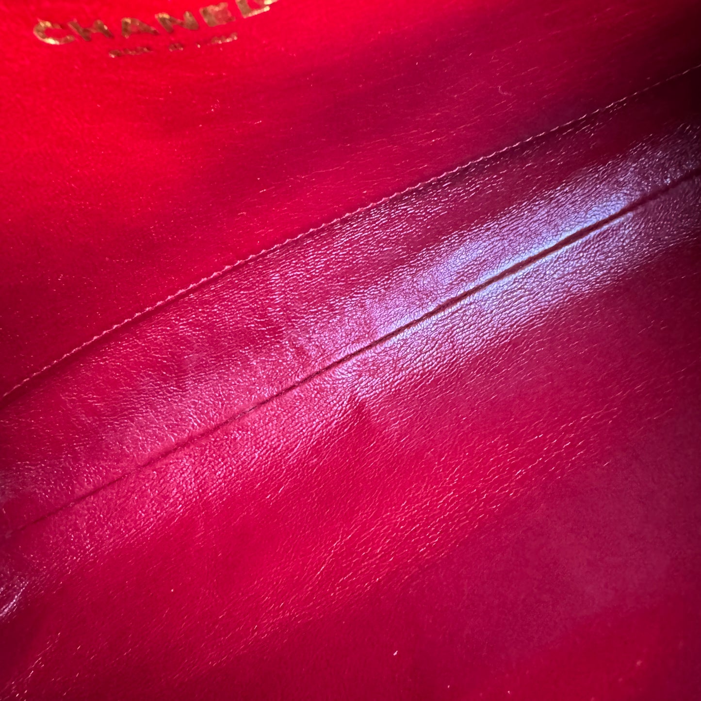 Chanel Vintage Denim Chocolate Bar Quilt Single Flap Shoulder Bag