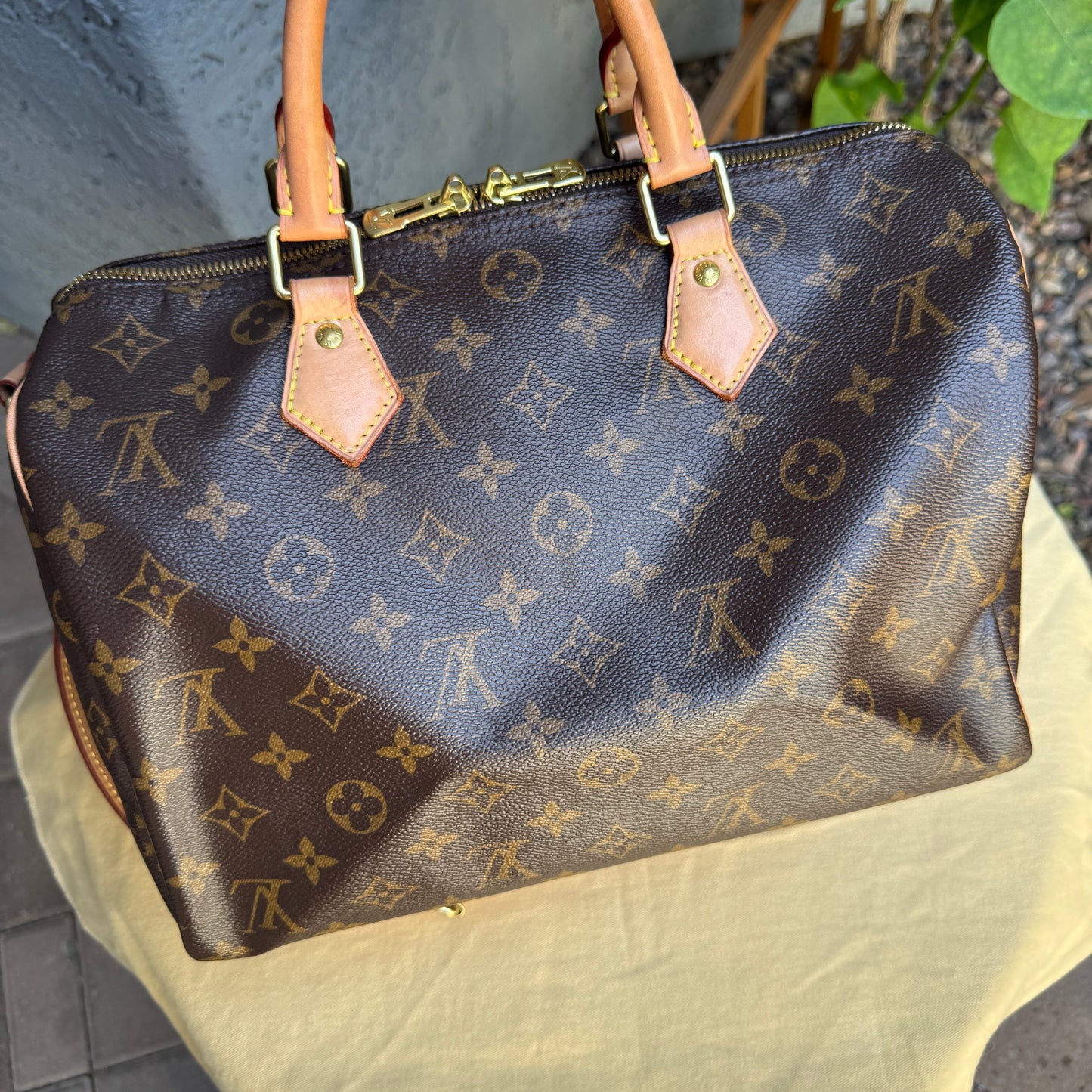 Louis Vuitton Monogram Speedy Bandouliere 30 Shoulder Bag