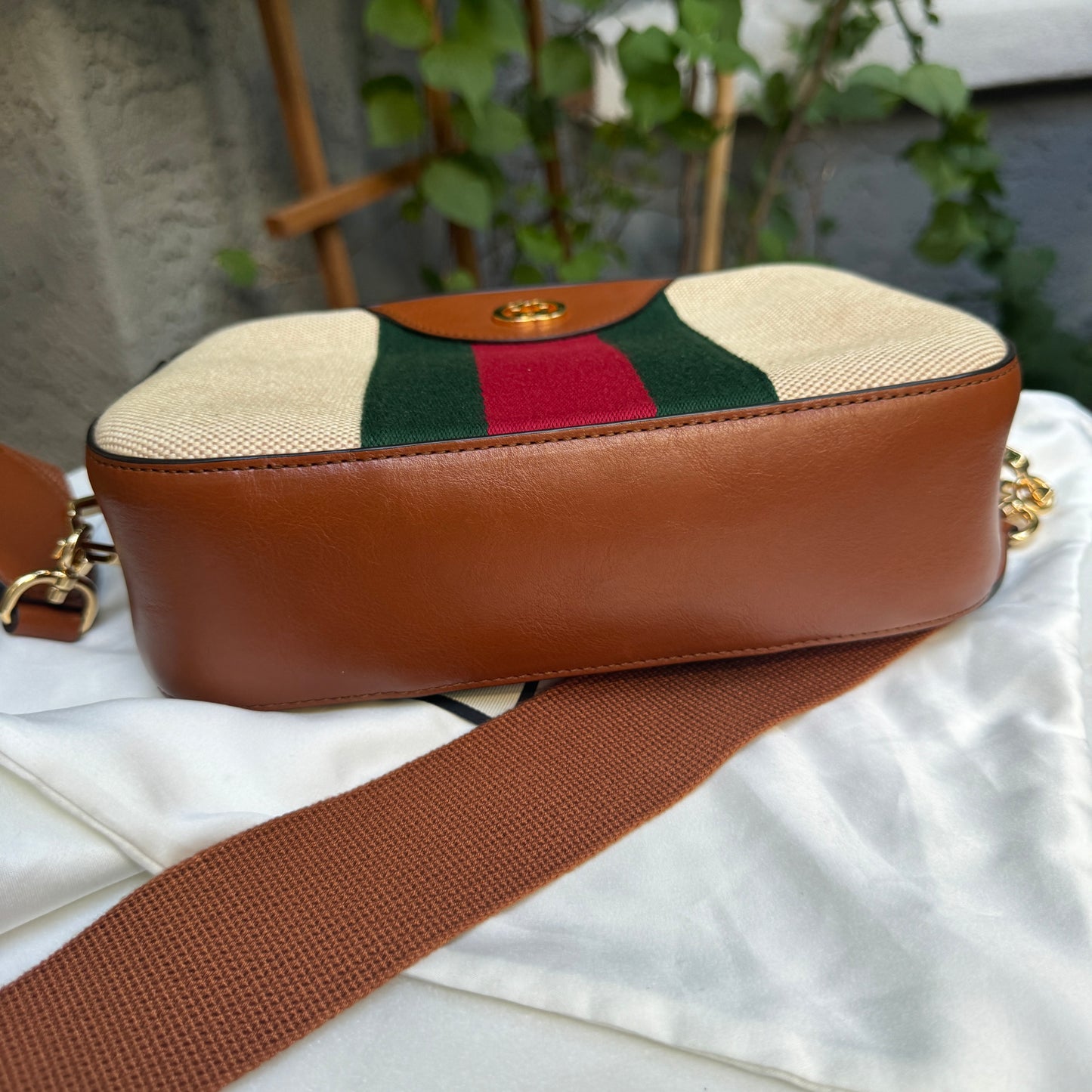 Gucci GG Vintage Canvas Crossbody