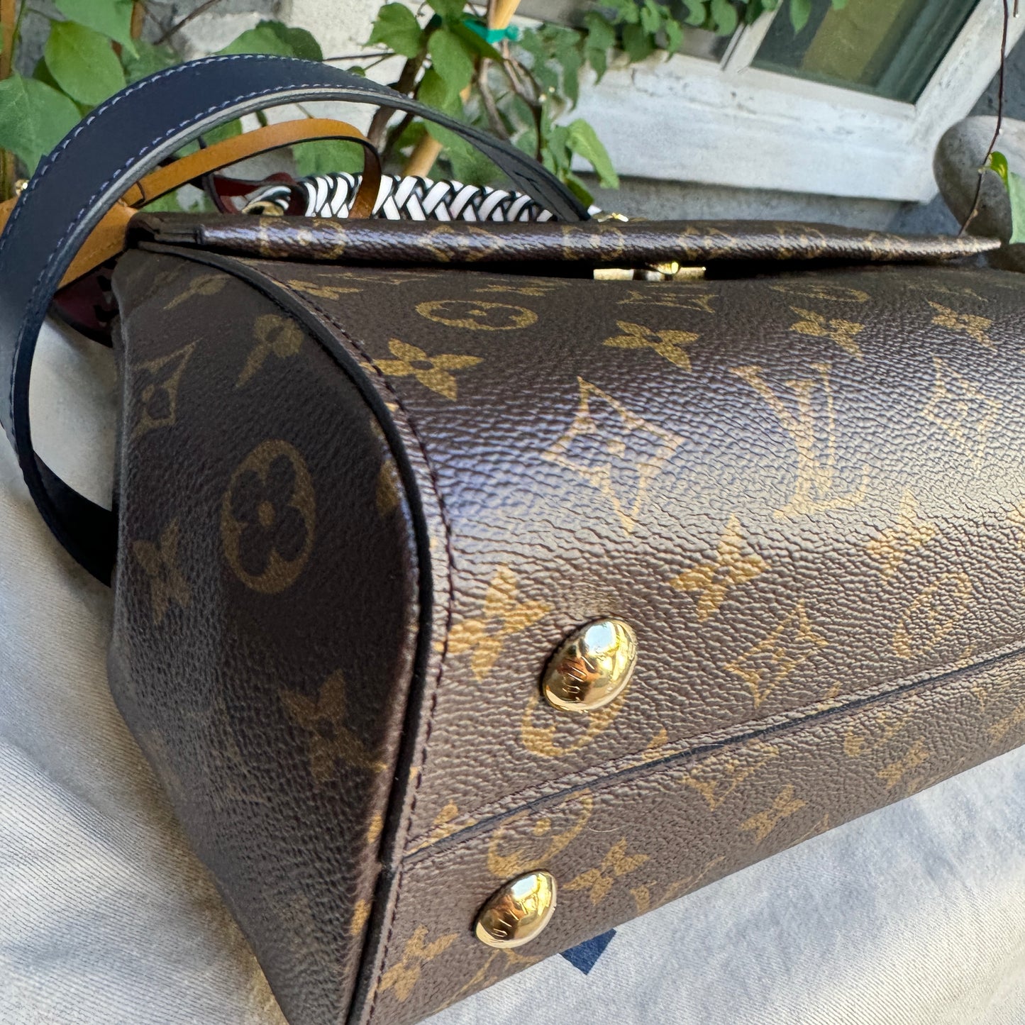Louis Vuitton Monogram Braided Cluny MM